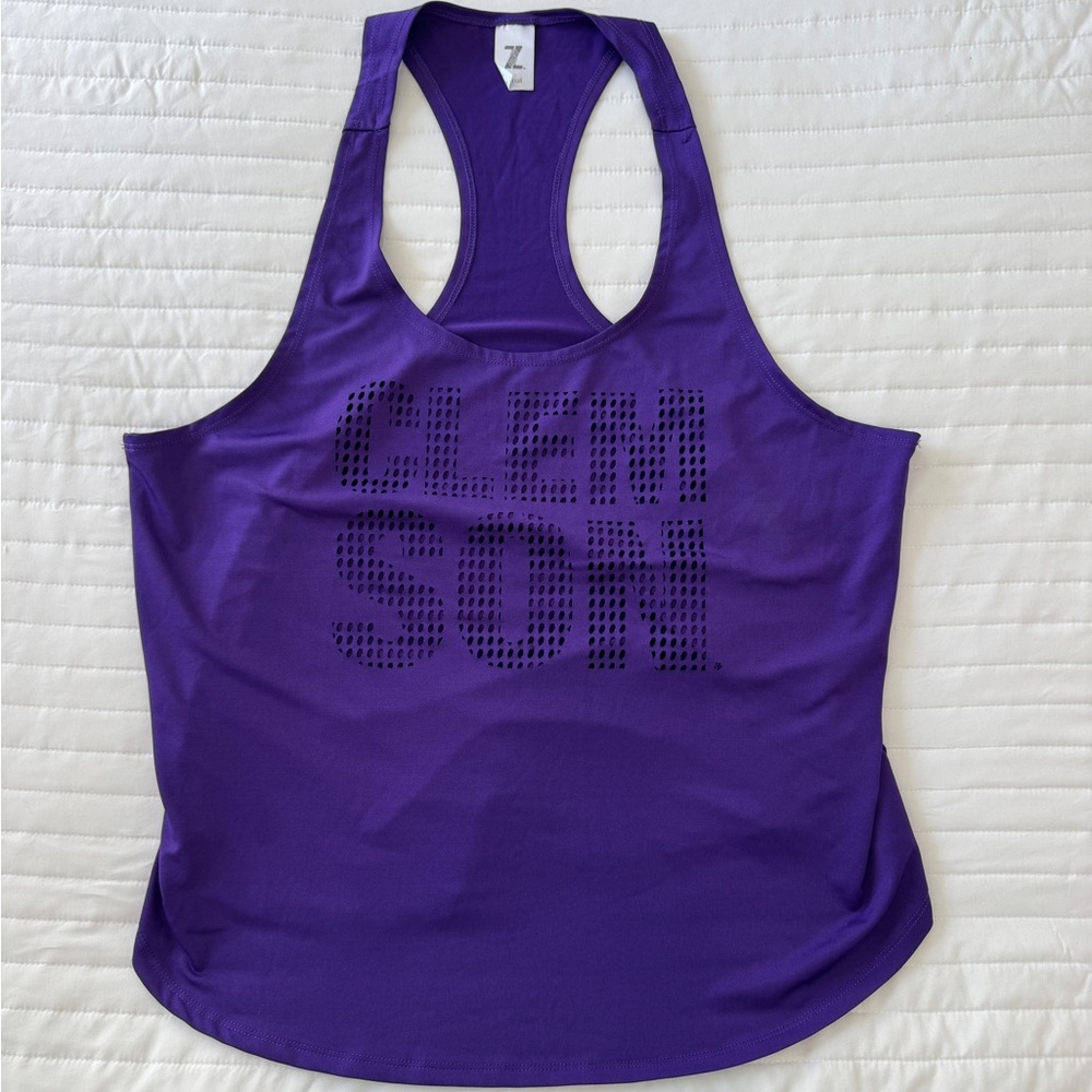 Purple Clemson Women's Tank Top